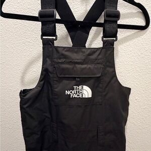 The North Face Kids Black Bib Overalls